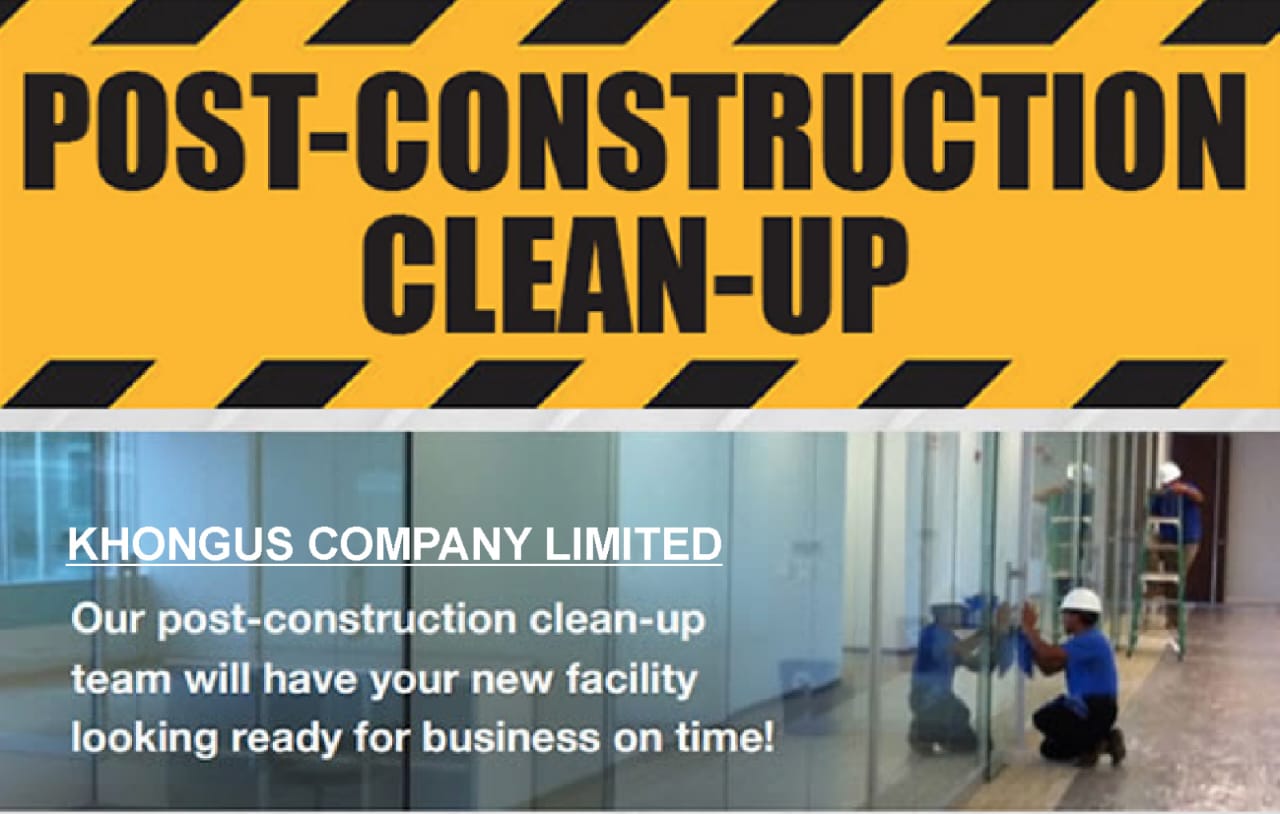 Post Construction Cleanup